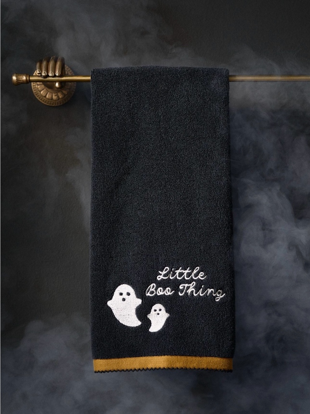 Anthropologie Halloween Icon Cotton Hand Towel Collection